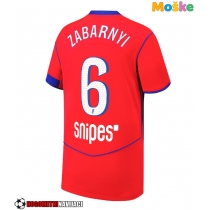 Moške Nogometnih dresov Paris Saint-Germain Illia Zabarnyi #6 Tretji 2025-26 Kratki rokavi